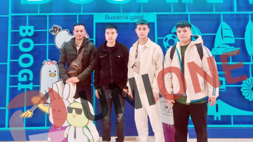 동해함석, 삼진산업 E7-3 선박도장공 입국을 환영합니다!